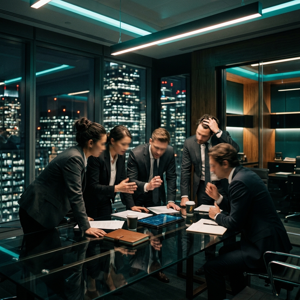 Boardroom Abstract